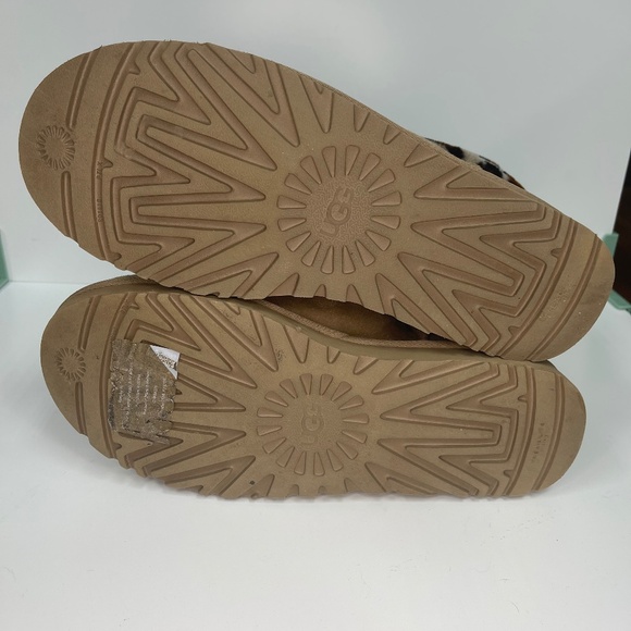 Women’s Ugg Fluff Mini Quilted Leopard Boots - Picture 7 of 7